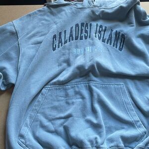 Caladesi Island Blue Hoodie